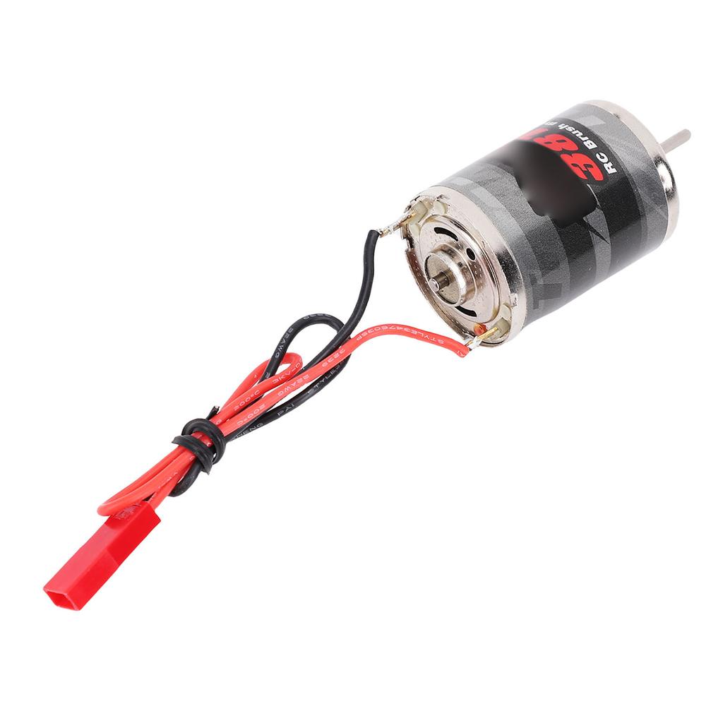 Brushed RC Motor Replacement for Traxxas 7075 High Torsion 38T Stainless Steel DC Electric Brushed Motor with Heat Sink