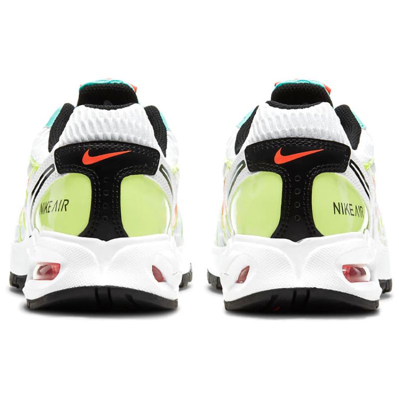 Nike Tênis Feminino Casual Air Max Torch 4 'Branco Volt Crimson Laser' CW5607-100