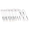 8Pcs Induction Heater Coil 2.5mm Brass Core 4 Types Set Kit for Bolts Nuts Removal