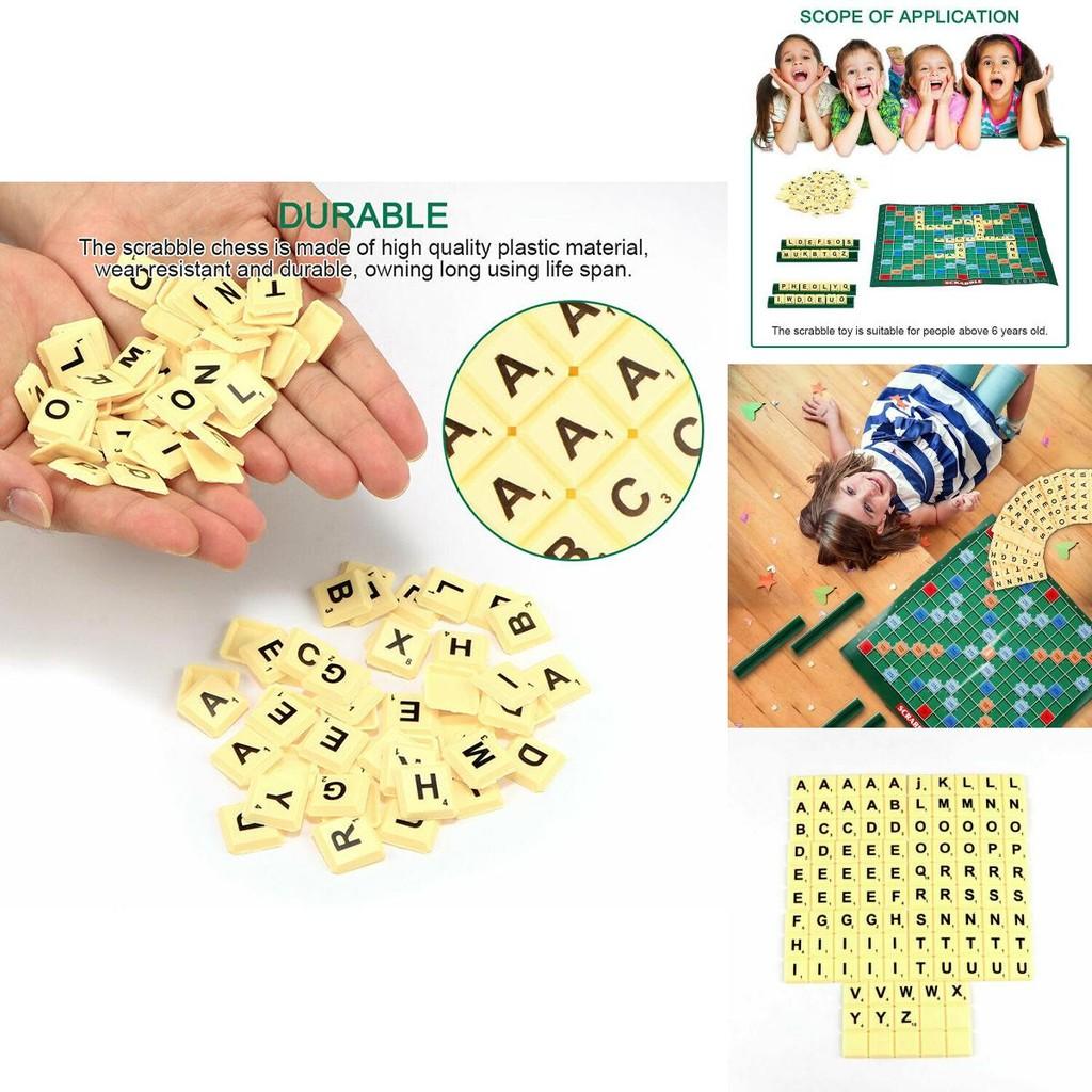 Fun And Engaging Scrabble Board Game For Kids And Adults To Enhance Vocabulary Skills