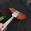 ZISIZ Korean Style Stainless Steel Food Tongs