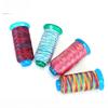 DIY602 Colorful Polyester Cotton Thread, Five-color Segment Dyed Cotton Thread, High-speed Sewing Thread 602 Color Segment Dyed Polyester Silk Thread