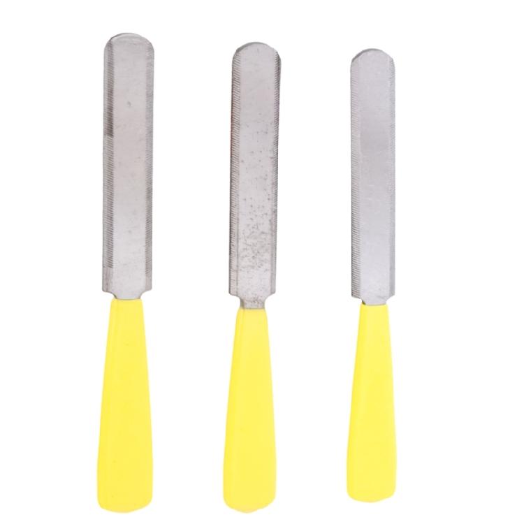 

Double Edge Nut Slotting File Set Fret Crowning File for Bass Guitar Set of 3Pcs 1