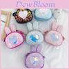 Adorável Bolsa de Ombro com Lantejoulas de Coelho Fofo Estilo Coreano para Meninas