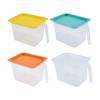 Refrigerator Storage Box, Transparent Freezer Plastic Fruit and Vegetable Preservation Storage Box, Sealed Jar Preservation Storage Box