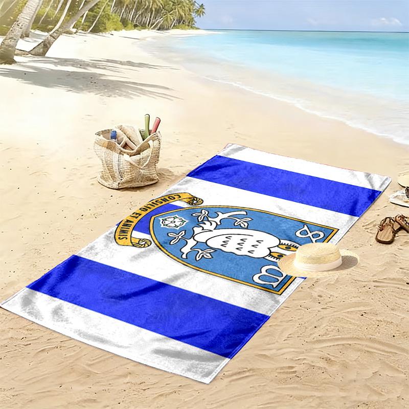 Sheffield Wednesday Print Beach Towel, Large Soft Quick Dry Towel for Beach Camping Swimming