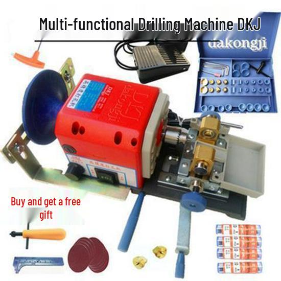 Pearl Punching Machine: Mini Jade Beads DIY Drill for Home & Craft Use