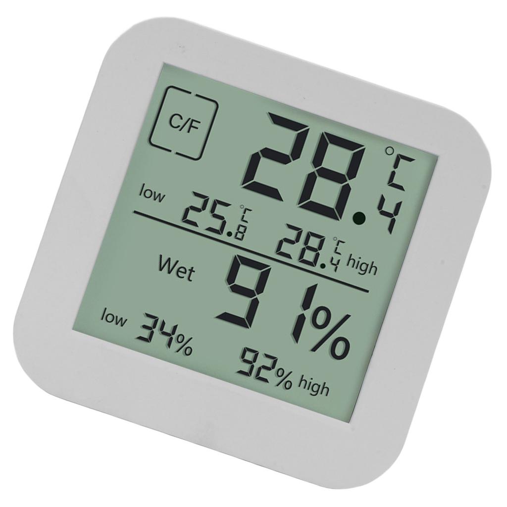 Thermometer Hygrometer Timer Double Sided LCD Backlight Temperature Humidity Gauge Meter for Kitchen