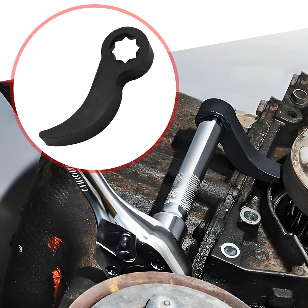 Bull Horn Pry Bar Adapter Head Tool Half Shaft Drive Shaft Disassembly Tool Pry Bar Wrench Adaptor Head for Toolbox