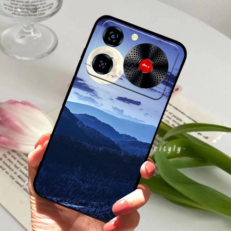 Per custodia telefono ZTE nubia Music 2 4G Music2 Cover Posteriore in Morbido Silicone Per Nubia Music Lusso Moda Protettiva Coque Fundas