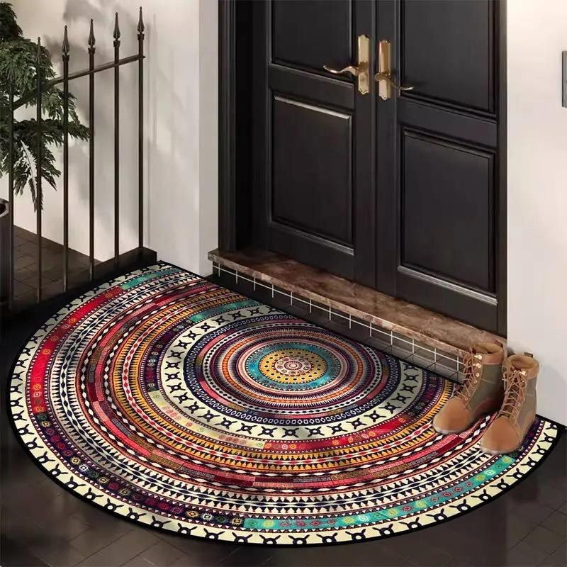 Felpudo Bohemio 2025 Antideslizante Absorbente para Entrada Sala de Estar Baño Decoración del Hogar Alfombra de Piso