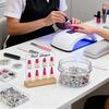 Placă de Afișare Forme Unghii Transparente 6 Forme Recuzită Artă Unghii Decorațiune Studio Manichiură Manichiuriste