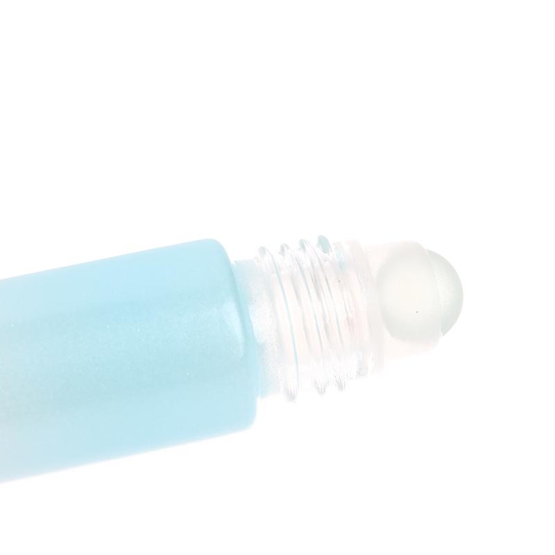 10 ml di vetro spesso roll on bottiglie sfumate di colore bottiglia vuota roller ball bottiglia per olio essenziale kit da viaggio bottiglia di profumo