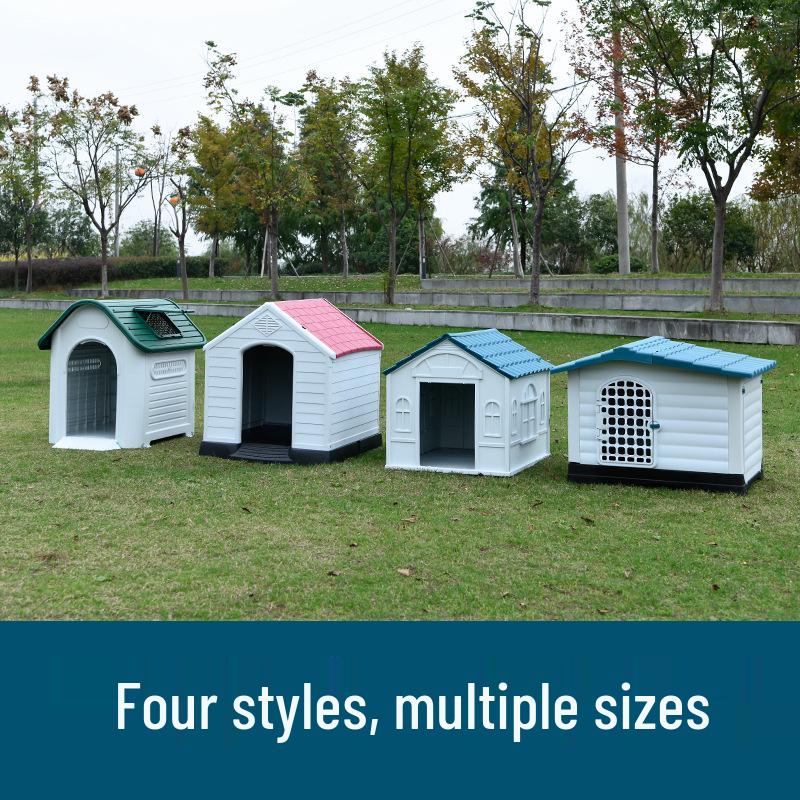 All-Season Waterproof Outdoor Dog House for Small To Large Dogs