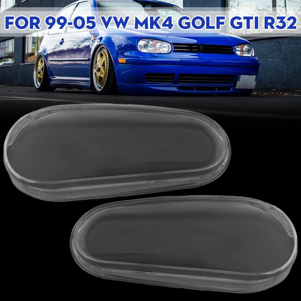 Headlight Clear Lens Cover Lampshade Headlamp Clear Shell For VW Golf 4 MK4 GTI/R32 1999-2005 Headlamp Cover
