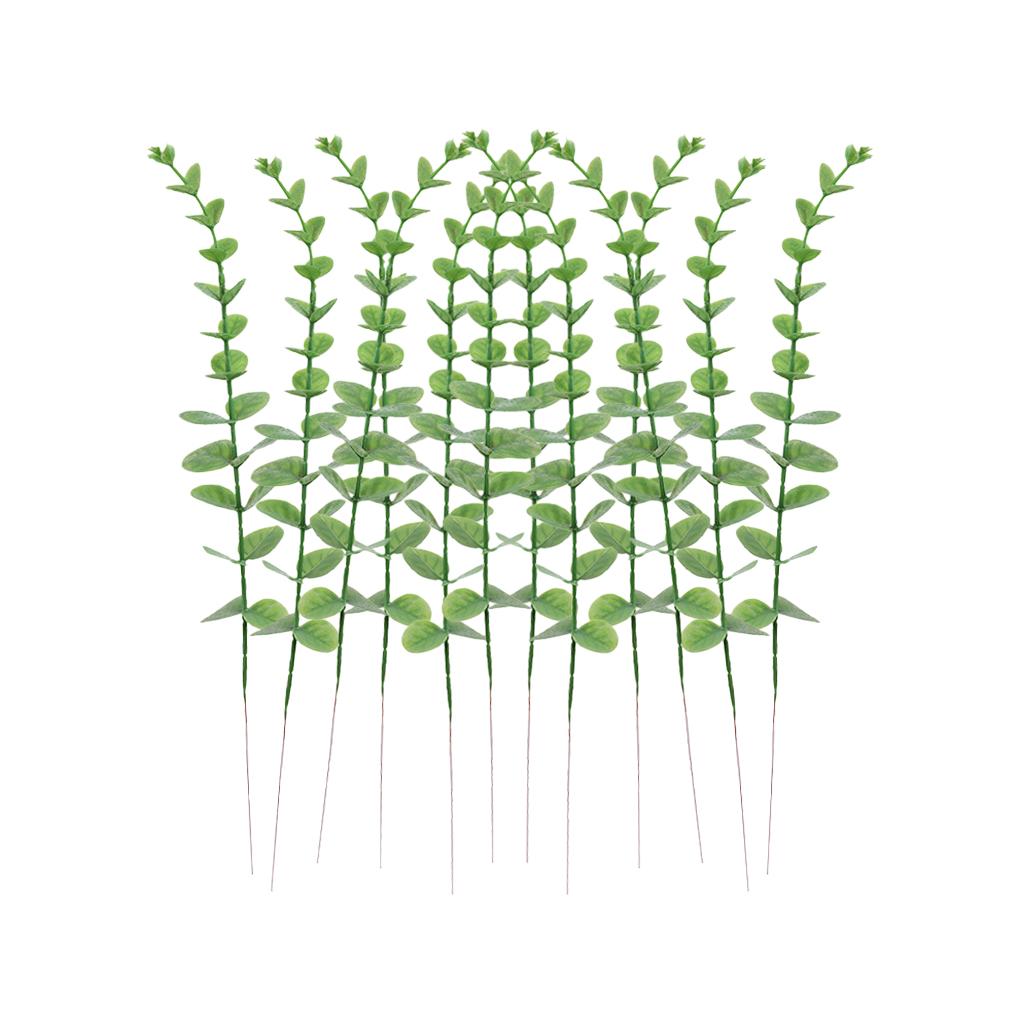 12pack/lot High Simulation Simulated Plants For Artificial Plants Decoration Simulated Plant Bouquet Artificial Flowers