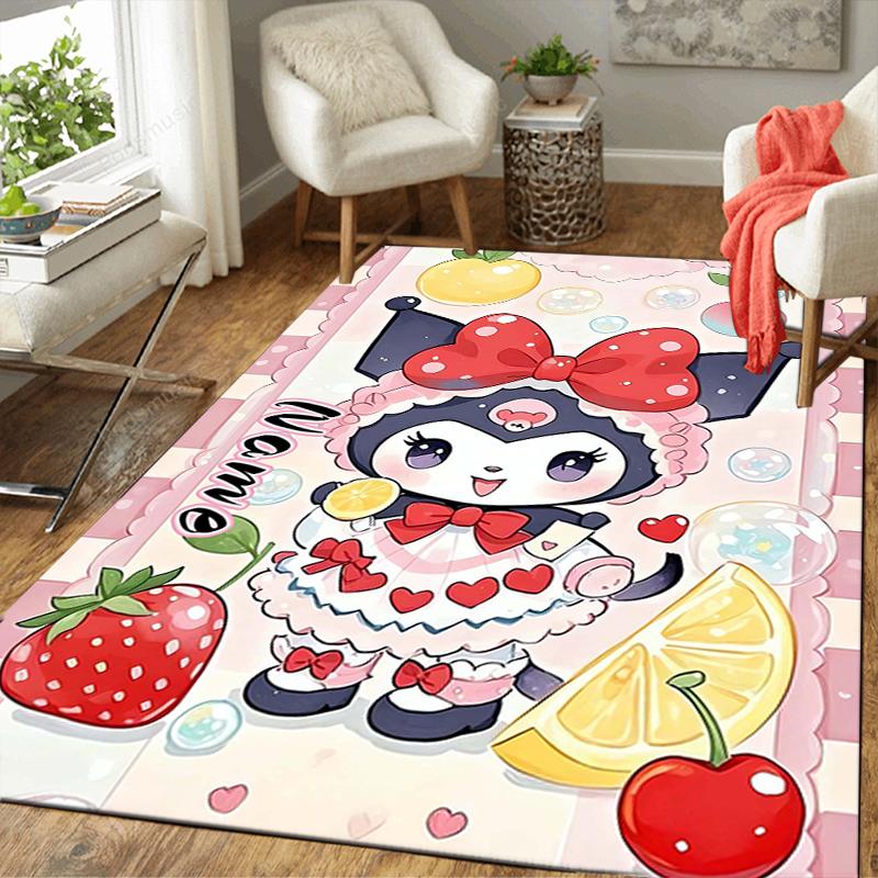Custom 1Pc Piggy Heart Bow Rug Office Carpet Indoor Outdoor Entrance Doormat Nonslip Soft And Comfortable Living Room D2915300
