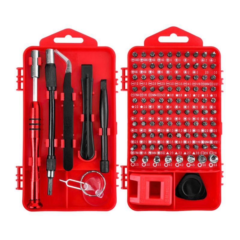 AEE2-108Pcs 4Mm Precision Word Plum Triangle Screwdriver Screwdriver Mobile Phone Maintenance Tool Box Set