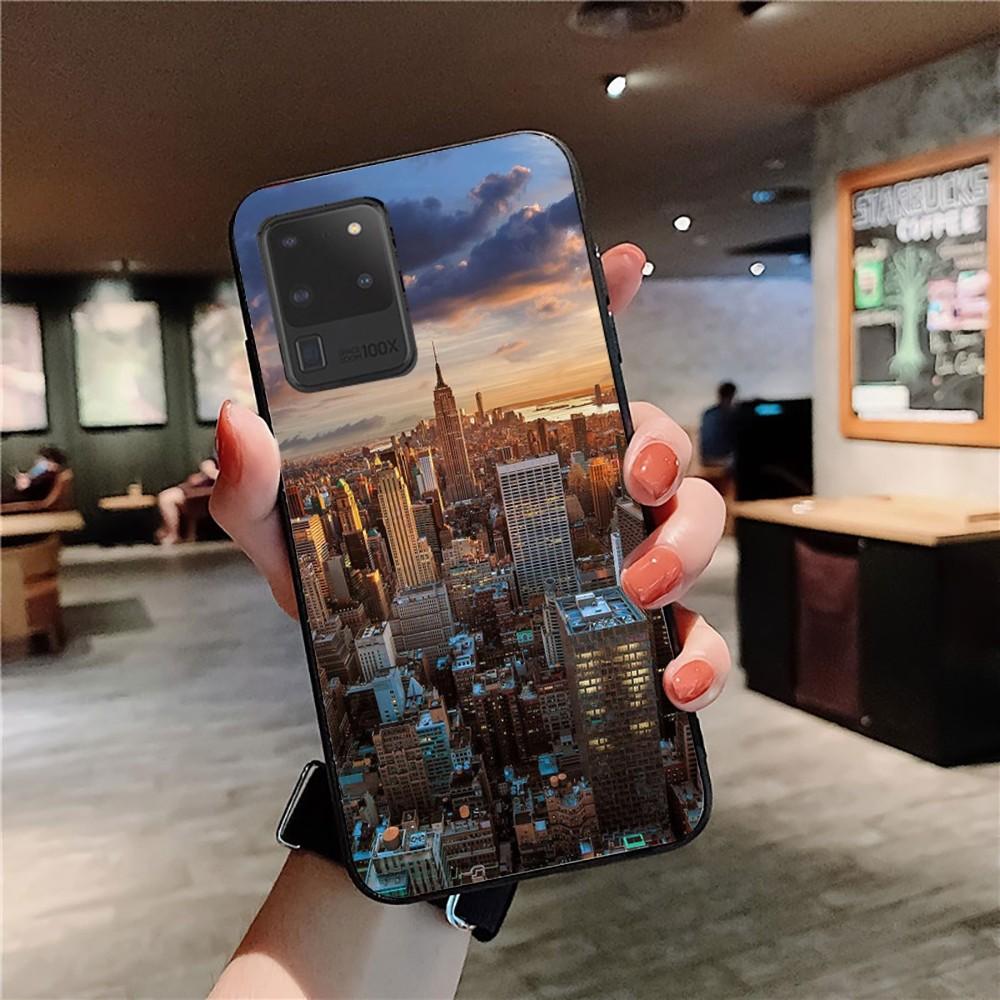 NYC NEW YORK city Phone Case For Samsung S 9 10 20 21 22 23 30 23plus lite Ultra FE S10lite Fundas