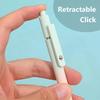 5/6Pcs Gifts Aurora Gradient Color Gel Ink Pens Low Center Gravity 0.5mm Signature Pens Push-type Quick Drying School Supplies