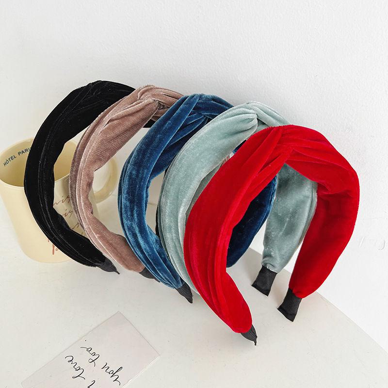 Velvet Fashion Headband Hair Tie Accessories