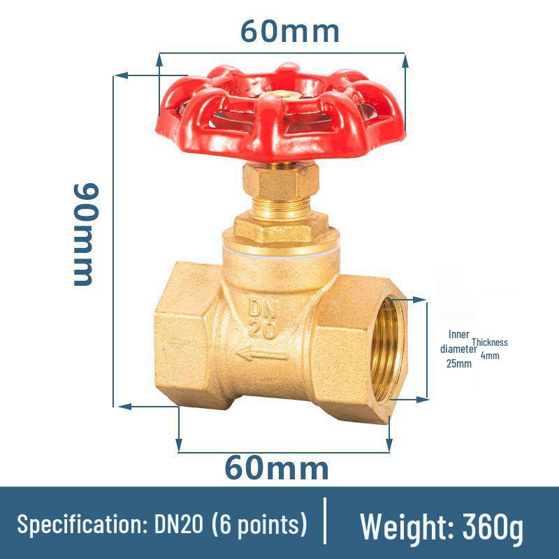 All-copper High-temperature Stop Valve for DN15 To 2-inch Pipes, Compatible with Steam, Air Conditioning, and Water Systems.