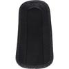 3 Hole Motorcycle Braided Edging PU Leather Rear Fender Bib Solo Seat for Harley Road King FLHR 1994-2023, Black