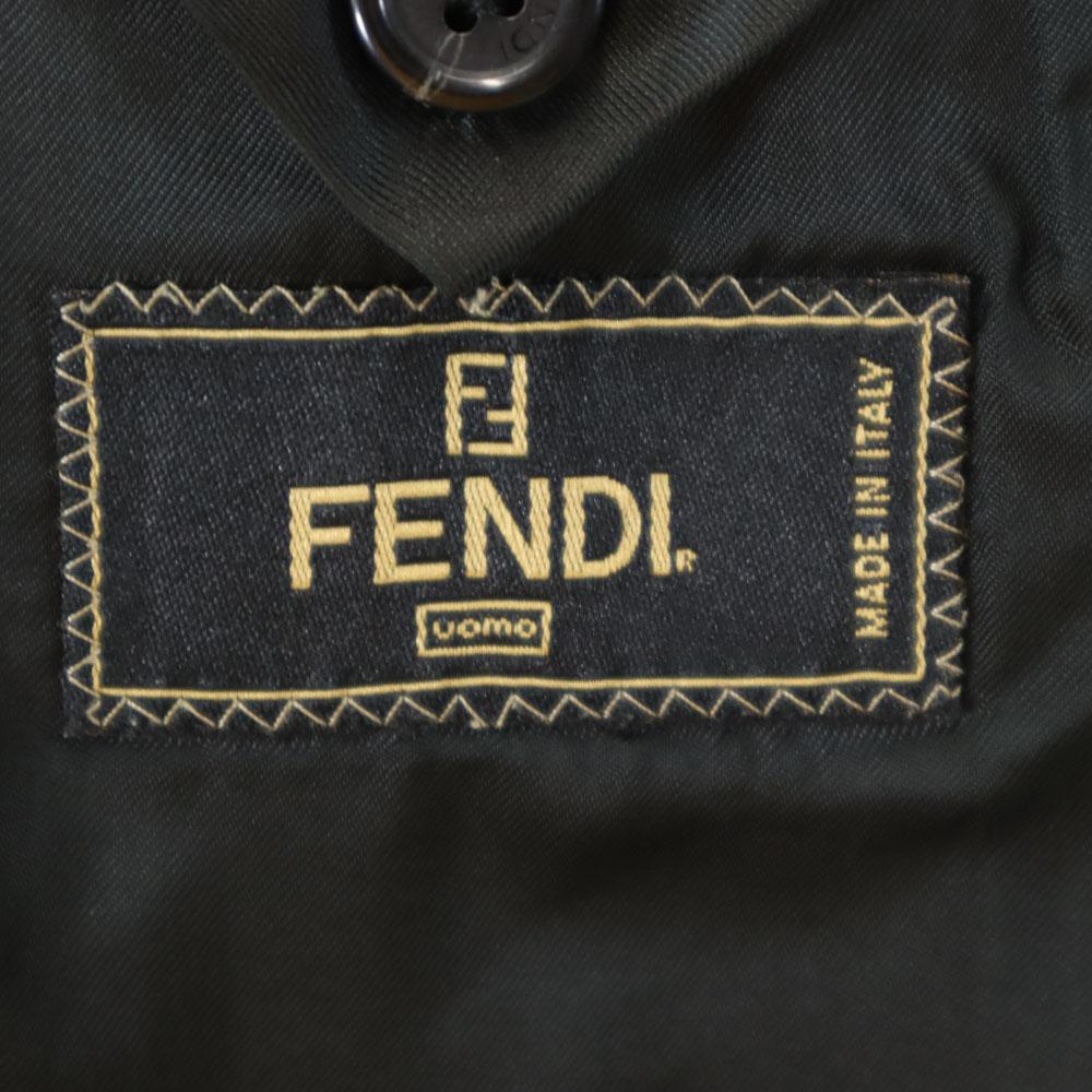 FENDI made in Italy tailored jacket black Men's Used