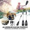 Aluminiumlegierung Bootsruder Abnehmbares Design Paddel Lang Schwimmfähig Schwimmende Ruderbeschläge Segelboote