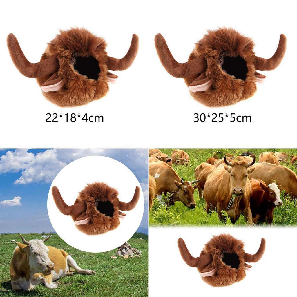 Halloween Bull Pet Costume Novelty for Pet Birthday Gift Festival Outdoor