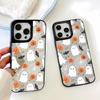 Halloween Ghost Mirror Case for Apple 17 Pro Max/16 Pro/15/14/13