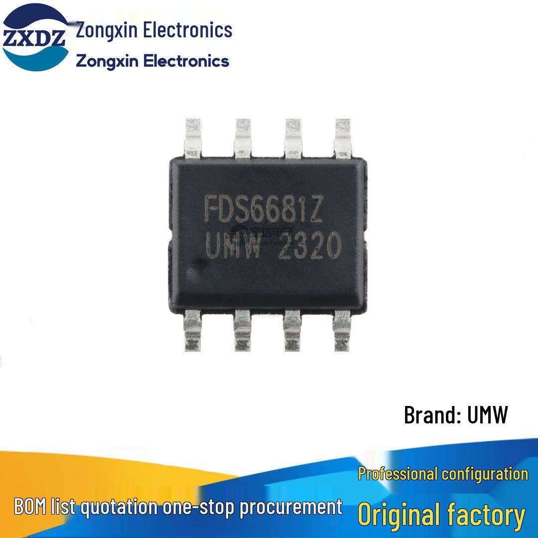 

Genuine FDS6681Z SOP-8 30V/18A P-Channel MOSFET Transistor