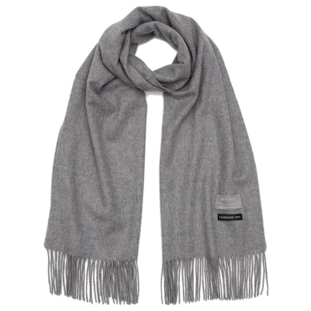 Buyer Pure Cashmere 20 Colors and Solid Large Stole 100% Stole, Available, Men's Women's, Color, Thick, Large, (Gray), FT60L-1a