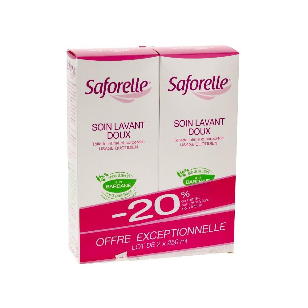 

Saforelle мягкое очищающее средство 250мл x2