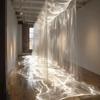 White Water Gauze: Light, Flowing, Transparent Yarn for Wedding Decor & Creative Exhibitions