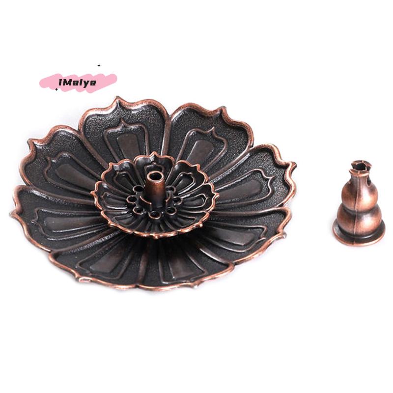 M-Incense Burner Coil Holder Plate Burner Lotus Rack Ash Catcher Plate Incense Sticks Holder For Soothe The Nerves Desktop Decor