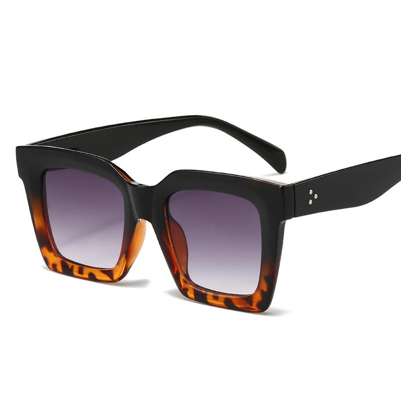 European American Fashion Men's Sunglasses Stylish Square Shape Outdoor Sun Glasses Travelling Fishing Men Glasses