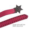 Harajuku Adult Waist Belt with Carved Buckle Alloy Rivet Waistband PU Waist Belts for Women Universal Pants Belt