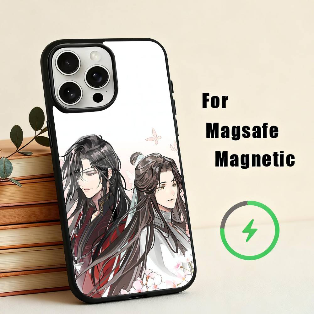 China film Heaven Officials Blessing Phone Case For iPhone17,16,15,14,13,12,11 Plus,For Magnetic Wireless Charge Cover