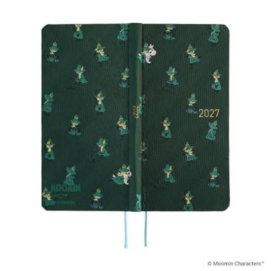Hobonichi Techo 2027 Weeks (Special Edition) Moomin Snufkin One Day January Start Weekly Planner Left Slim Vertical