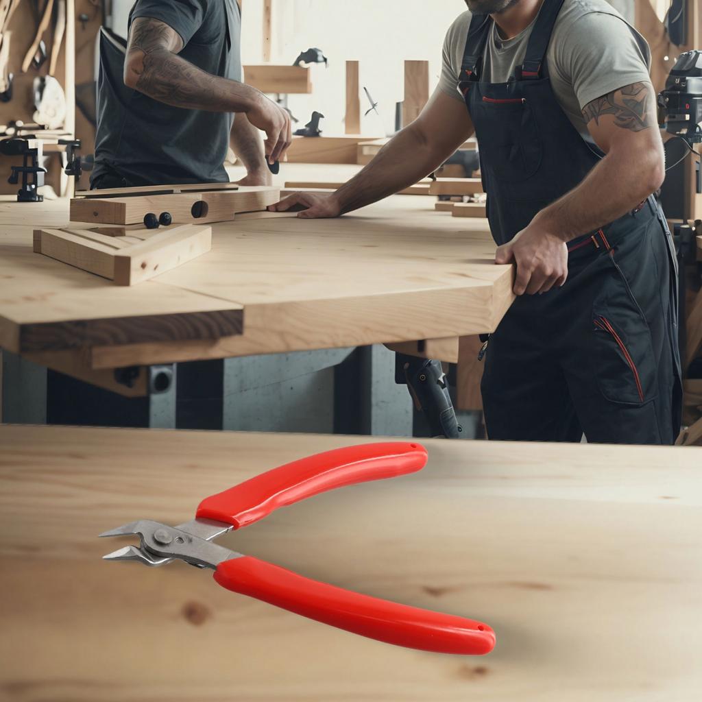 Electrical Wire Cable Cutters Cutting Side Snips Flush Nipper Pliers Hand Tool