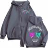 Omar Courtz Por Si Manana No Estoy Zip Up Hoodies Men Women Hip Hop Cardigan Jacket Sweatshirt Pullovers