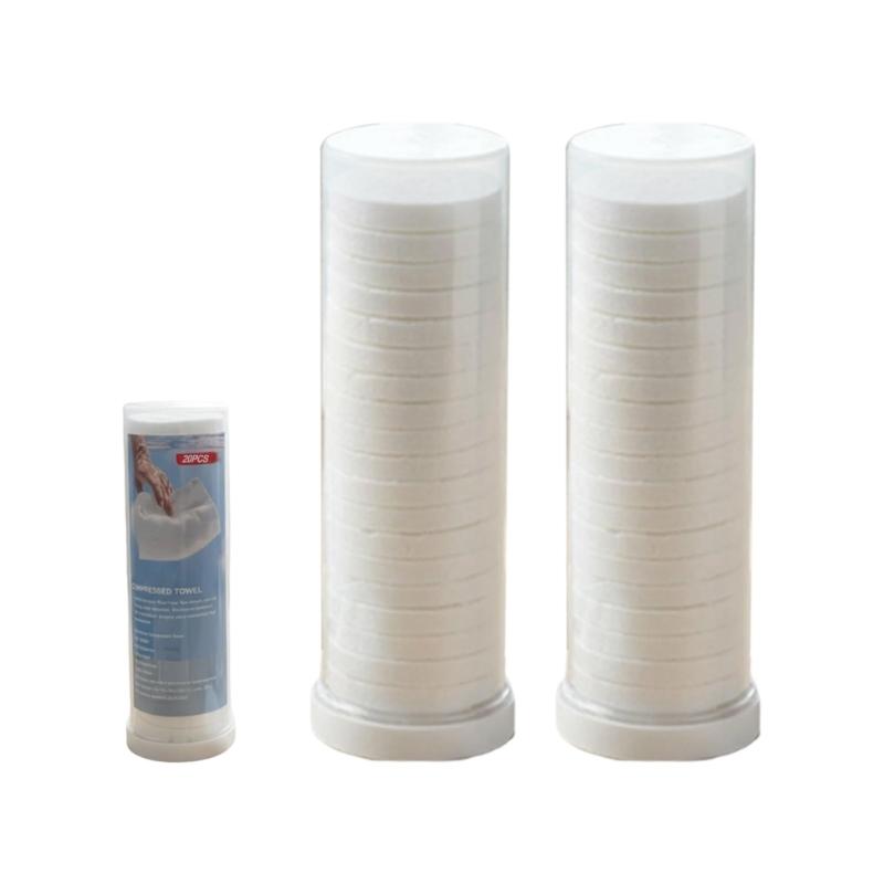 Quick Drying High Absorbency Compressed Cotton Towel Portable Disposable Face Towel For Travel Gym And Outdoor Activity