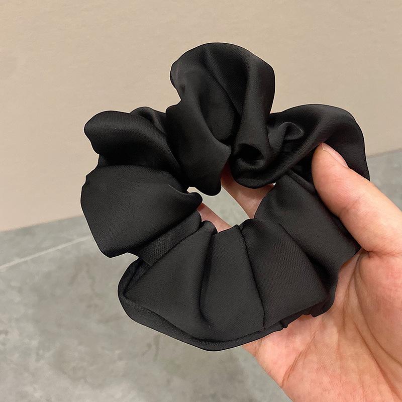 Koreanisches Stirnband aus französischem Satin: Retro Einfarbig, Hochwertiges Temperament Haaraccessoire