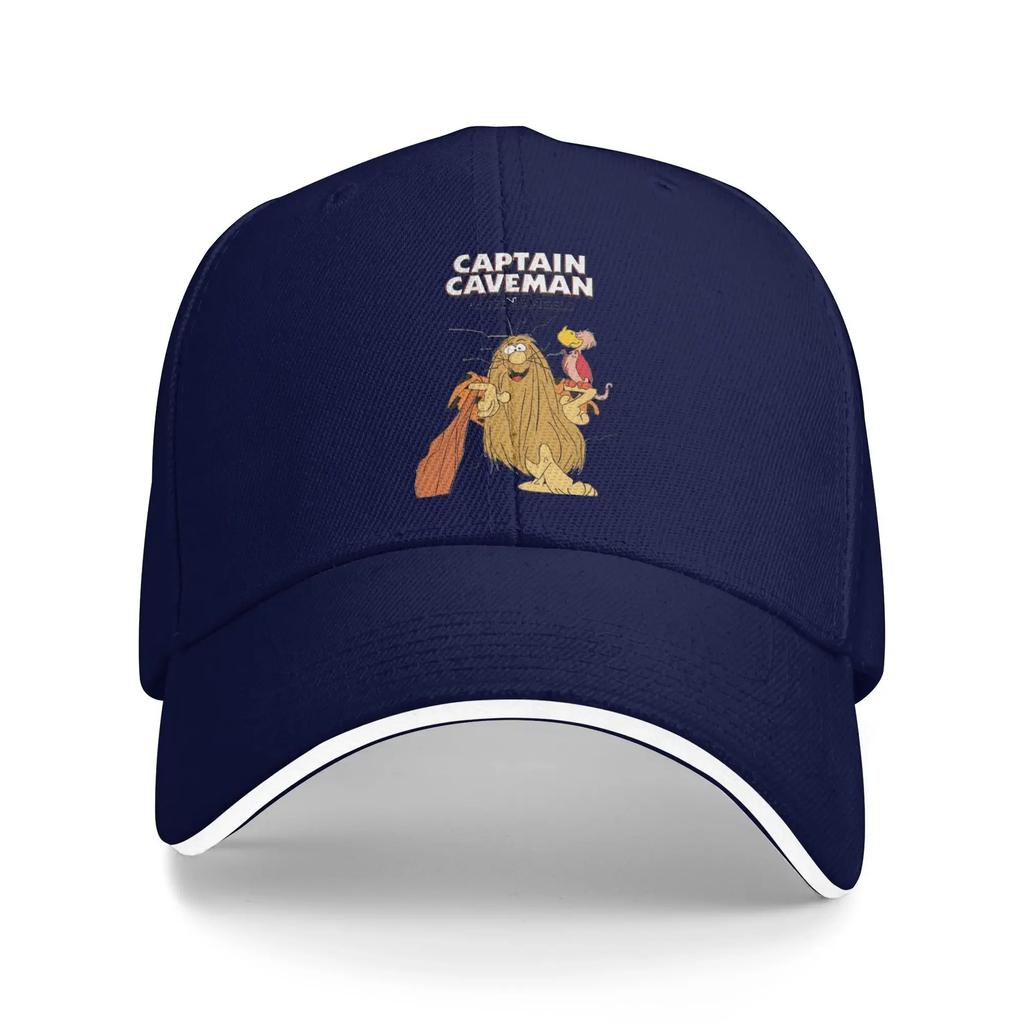 Captain CaveUnisex Cavey Movie Cartoon Baseball Cap  Street Style Trucker Hat Spring Women Unisex Kpop Rock Baseball Caps