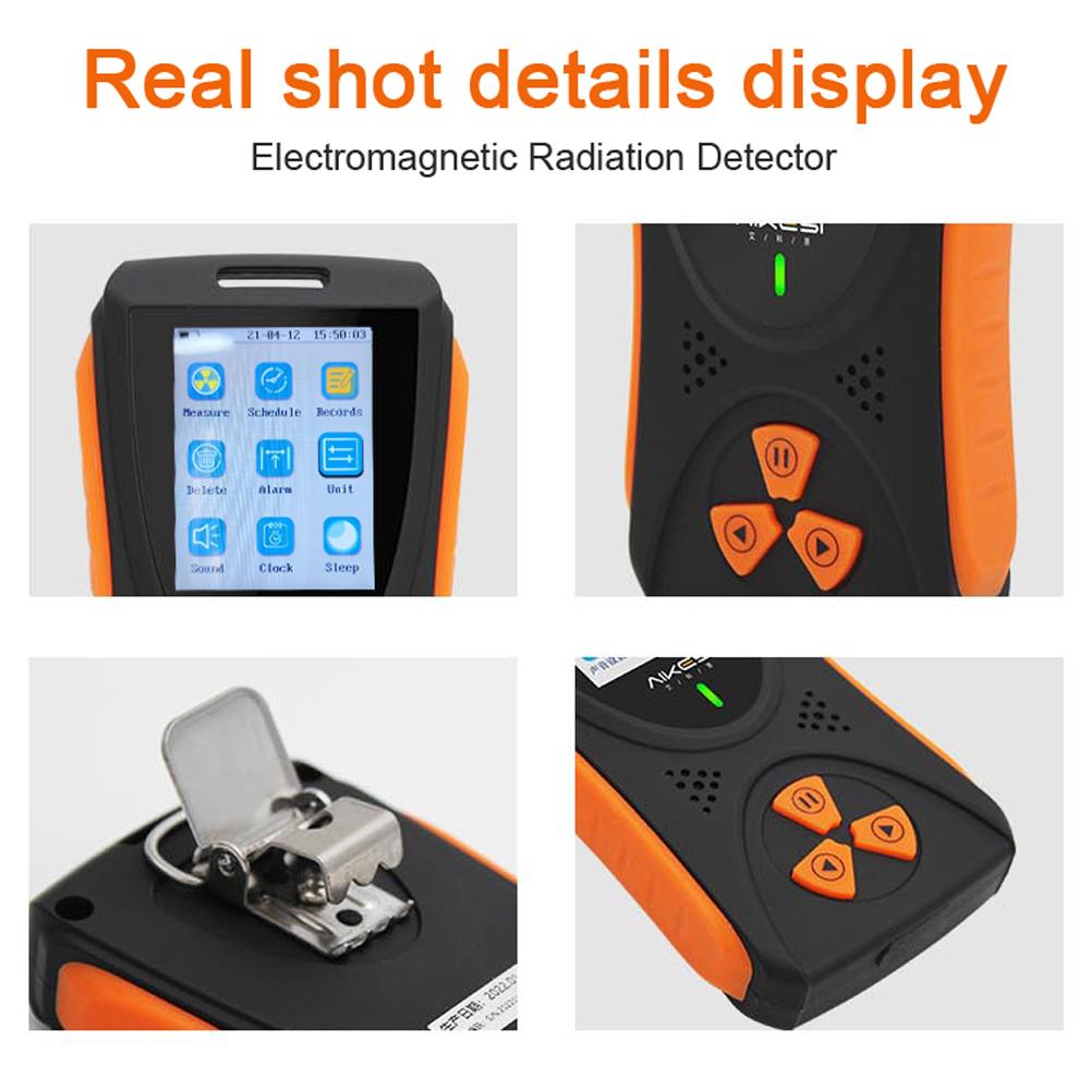 Radiation Dosage Equivalent Monitor TFT Color Display Multifunctional Electromagnetic Nuclear
