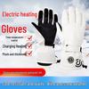 Unisex Waterproof Heated Motorcycle Gloves for Winter Riding