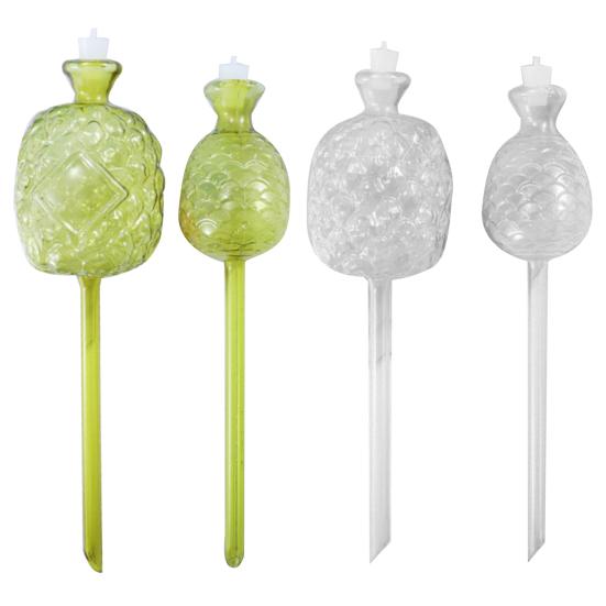 Lâmpada de Auto-Rega Design Abacaxi Globos de Rega Automática para Plantas Inserção para Vaso Dispositivo de Rega de Liberação Lenta para Plantas em Vaso ao Viajar