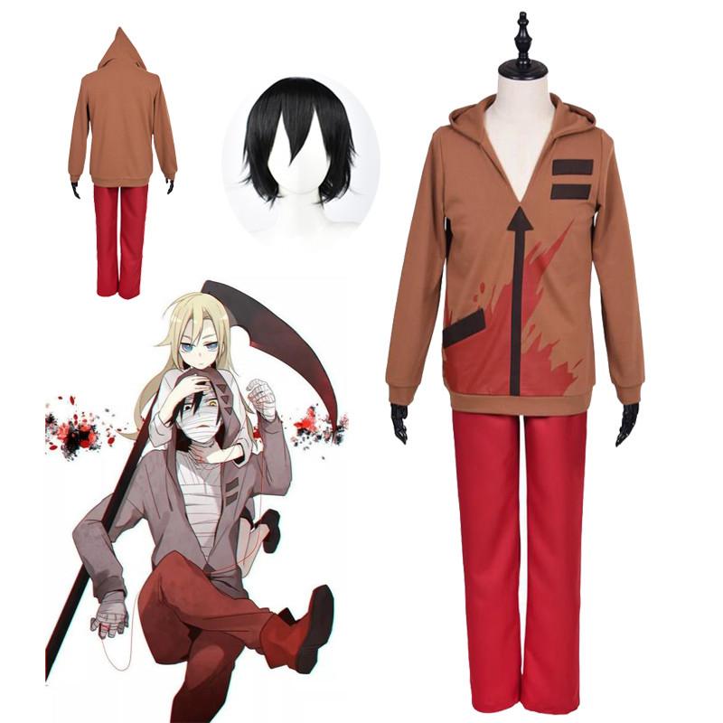 Adults Angels Mens Of Death Isaac Foster Wigs Zack Hoodie Jaket Costume Pants