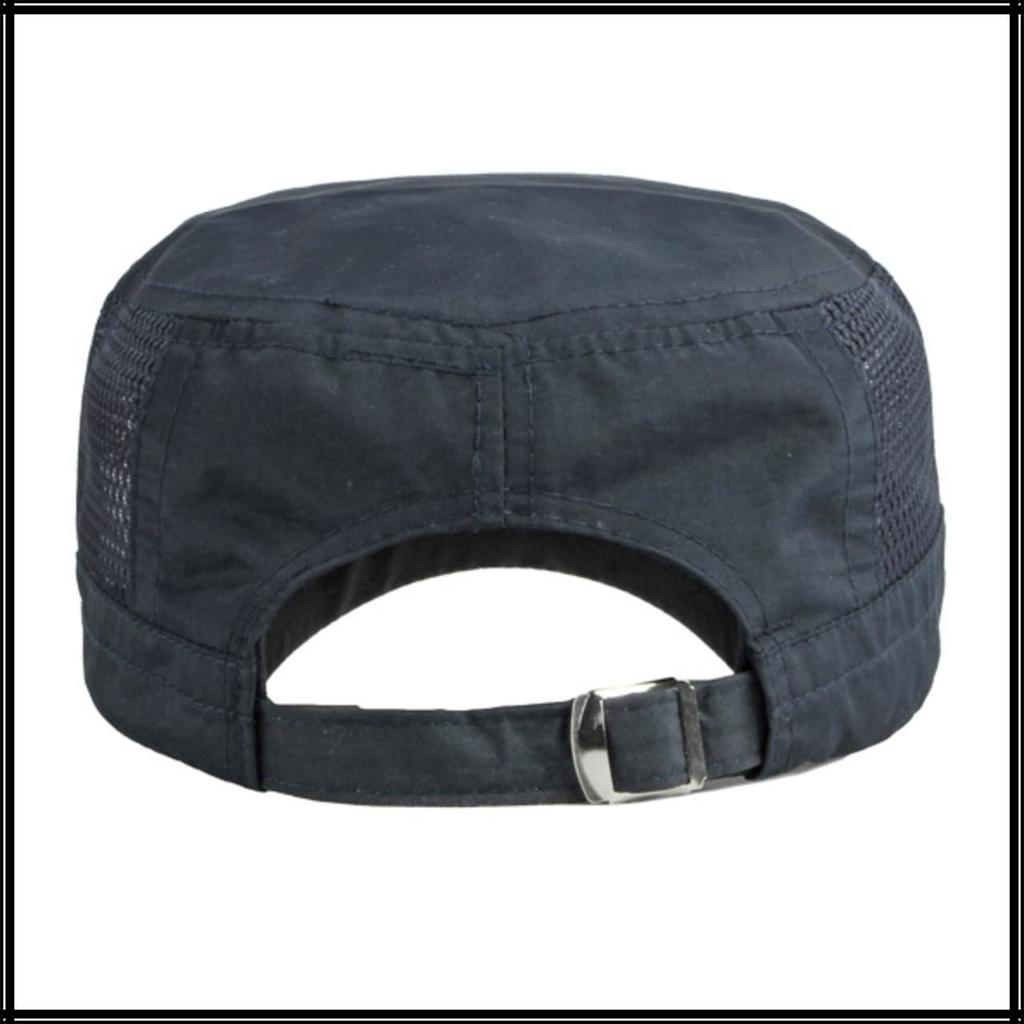 Military Cap Logo English Letter Mesh Hat Outdoor Fishing Men Women CA818 [White Fang] (Green)